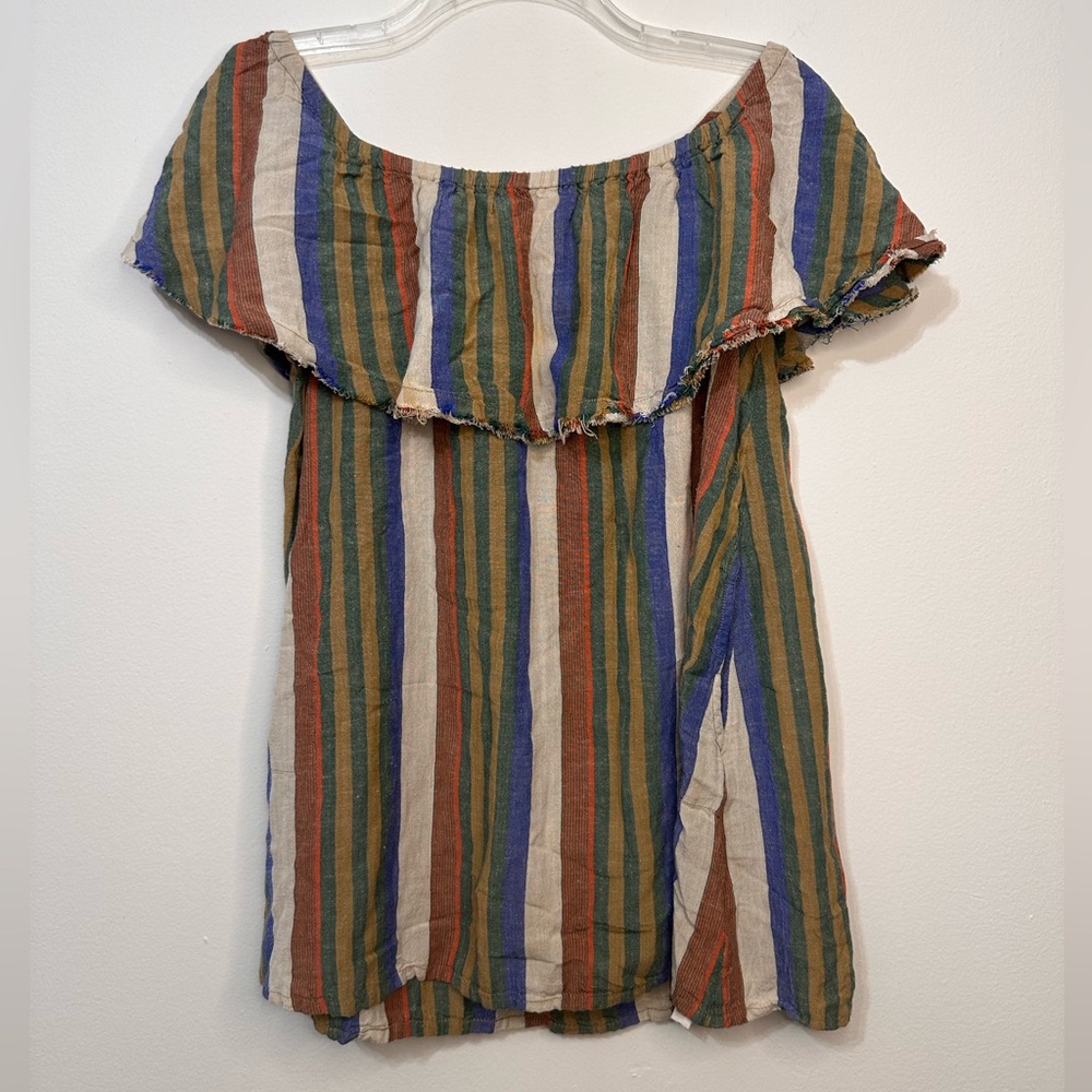 Free People Serefina Stripe Ultra Mini Dress